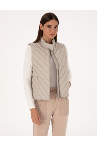 Pierre Cardin Kadın Taş Mont Yelek 50314047-vr049 Taş