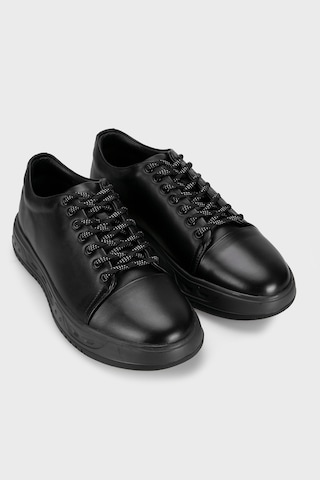 Marcomen Hakiki Deri Sneaker Ayakkabı Erkek Ayakkabı 15220130s1 Siyah
