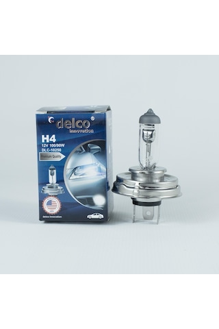 Delco U.s.a H4 90/100w Tablalı 45t Far Ampulü 12 Volt 10 Adet