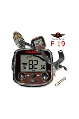 Fisher F19 Ltd Camo - 10X15 İnch Dd - Vlf Metal Arama Dedektörü