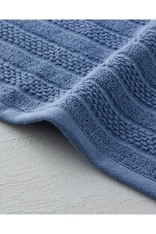 English Home Sandy Stripe Pamuk El Havlusu 30x45 Cm Lacivert Lacivert
