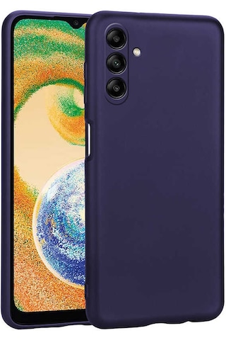 Zore Galaxy Uyumlu A04s Kılıf Premier Silikon Kapak - Lacivert Lacivert