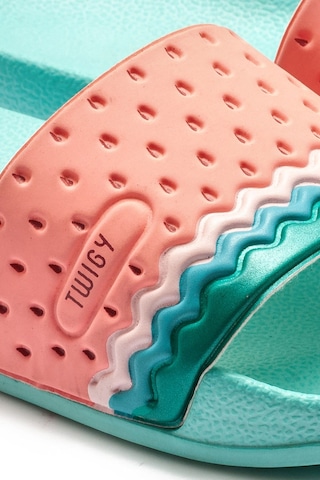 Twigy Jruty Çocuk Terlik Mint 28/35 ZZ1110 Yeşil