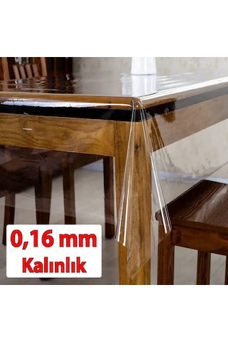 Şeffaf Pvc İnce Masa Örtüsü (0.16) - (0.45) Mm