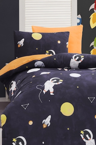 Junior Nevresim Seti Tek Kişilik Astron Lacivert