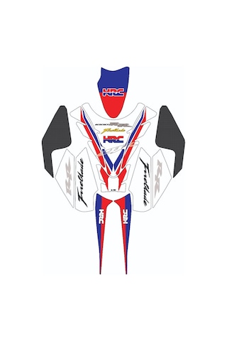 Grippatch Honda Cbr1000rr 2014-2016 Uyumlu 11 Parça Tank Pad Seti Gc98