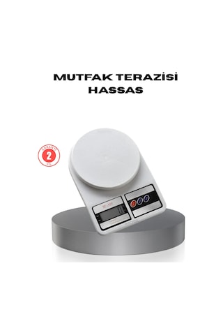 Mey Najmaddin Hassas Dijital Mutfak Tartısı 1g Doğruluk, Lcd Ekran, Otomatik Kapanma Najmaddin Renkli 41181214
