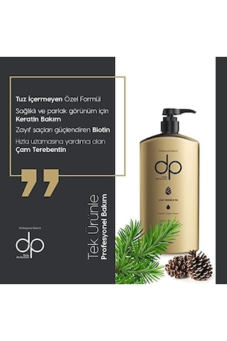 Dp Daily Perfection Çam Terebentin Tuzsuz Şampuan Pompalı 800 ML