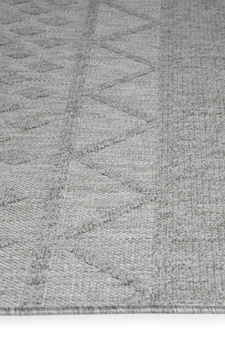 Seyran Loopy 620 Gri Halı Ince Mutfak Kilim Salon Kesme Halı Yolluk Gri