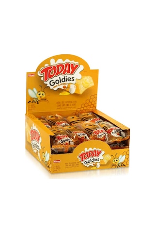 Today Goldies Ballı-Sütlü 35 Gr. 24 Adet (1 Kutu)