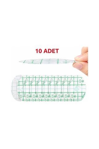 Ayakkabı Topuk Koruyucu Bant 10 Adet Vurma Önleyici Yara Yapmaz Yapışkanlı Ped Seti