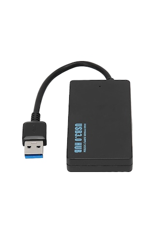 Xindoker Usb 3.0 4 Portlu Hub, 5gbps Hızlı Veri Transferi, Sıcak Dağıtımı İyi, Windows/mac/linux Uyumlu, Plug & Play, Siyah