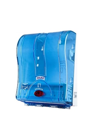 Palex 3491-1 Prestij Otomatik Havlu Dispenseri 21 CM Şeffaf Mavi Şeffaf Palex 3491-1 Prestij Otomatik Havlu Dispenseri 21 CM Şeffaf Mavi Şeffaf