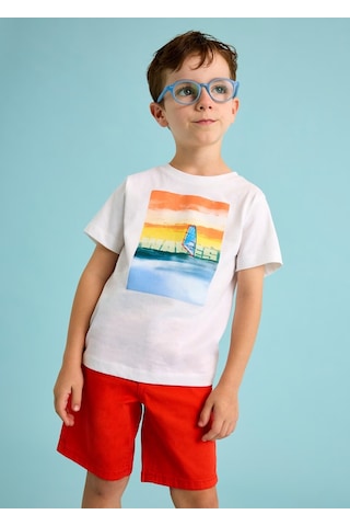 Mayoral Erkek Çocuk 2'li T-shirt 3049m Mavi