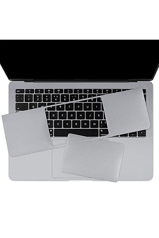 Laptop Kaplama 13 Inç M1-m2 Trackpad A2251 A2289 A2338 İle Uyumlu Gümüş