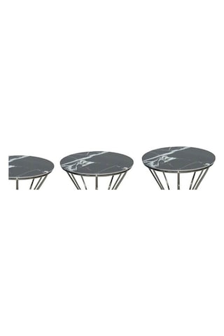 Brc Kum Saati Zigon Siyah Mermer Model Metal Çelik Platin Renk Kaplama El Yapım