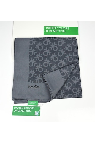 Benetton Elegante Uno Şal 1024 Kadife Gri
