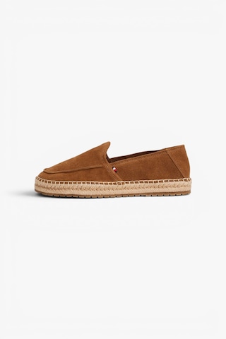 Tommy Hilfiger Hılfıger Flex Espa Suede Loafer Erkek Kahverengi Günlük Ayakkabı - Fm0fm05392