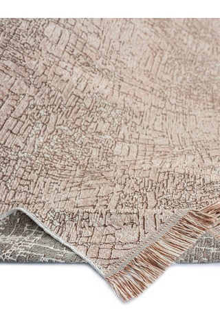 Ecre Çok Amaçlı Pamuklu Örtü- Kanepe-koltuk Şalı-koltuk Örtüsü 170x220 Brown