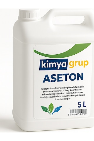 Saf Aseton 5 Litre Saf Aseton 5 Litre