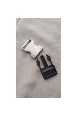 Çanta Kolon Tokası Metal + Vplastik / Boy En 6x3 Cm / 2,4 Cm Kemer Genişliği