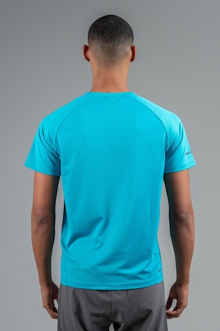 Maraton Regular Erkek Bisiklet Yaka Mavi T-shirt Mavi