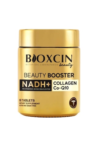 Bioxcin Beauty Booster 60 Tablet - Kolajen Nadh+ Co Q10 Glutatyon Biotin Astaksantin Resveratrol Hya Asit.