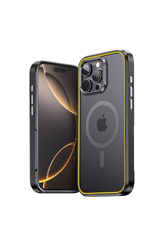 Aohi The Future Apple Uyumlu iPhone 16 Pro Kılıfı, Magsafe Telefon Kılıfı Şeffaf