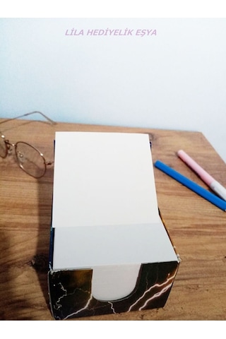 1000 Yaprak Küp Not Kağıdı 8x8 Cm / Not Kağıdı / Küp Blok Not / 1000 Yaprak Not Kağıdı 8 8 330ıserı