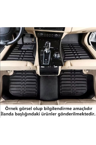 Ford Focus 2012-2018 5d Havuzlu Karbon Dizayn Paspas Seti