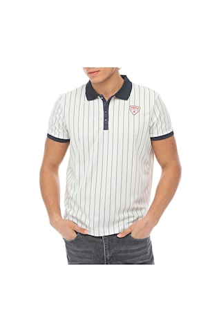 Kappa Raru S.P.Q.O.R Erkek Polo T-Shirt LIBERTAS BEYAZ Beyaz