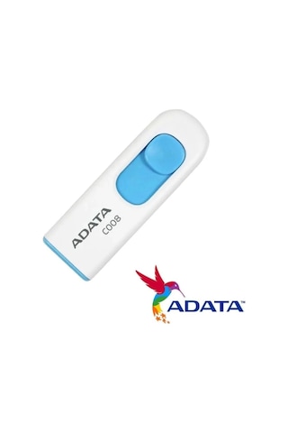 Adata C008 16 Gb Usb 2.0 Geri Çekilebilir Kapaksız Flash Bellek