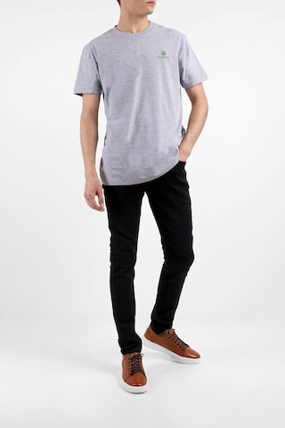 Layyagosta Erkek Sıfır Yaka T-Shirt-Gri