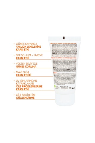 Solaris Güneş Kremi Yaşlanma Karşıtı SPF 50+ 50 ML