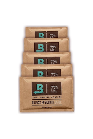Boveda 72 60g Humidor Puro Kutusu Nemlendirici 5li Eco Paket
