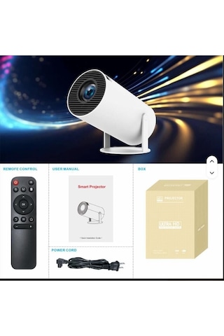 Aggıy Hy300 Full Hd Androıd Bluetooth - Wifi - Hoparlör Projeksiyon