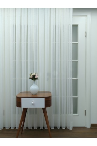 Evdepo Home Kullanıma Hazır Tül Perde (540838008)