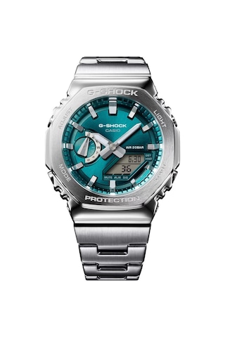 Casio Gm-2110d-3a1dr Kol Saati Metalik