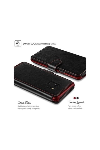 Vrs91634 Galaxy S9 Dandy Layered Kılıf, Black 50 x 22