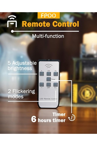 Led Çaydanlık Mumları, Usb Şarj Kablosuyla Şarj Edilebilir, 6 Adet Uzaktan Kumandalı Adak Mumu, Alevsiz Titreyen Sıcak Beyaz Mumlar, Cadılar Bayramı, Balkabağı Işığı, Noel Dekorasyonu İçin Diğer