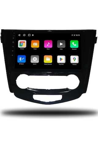 Navico Nissan Qashqai Android Carplay Multimedya 2014-2021 Manuel Klima 6gb Ram + 128gb Hafıza + 8 Çekirdek