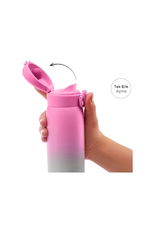 Karaca Skyfall Çelik Sızdırmaz Termos 350 Ml Fuşya Fuşya