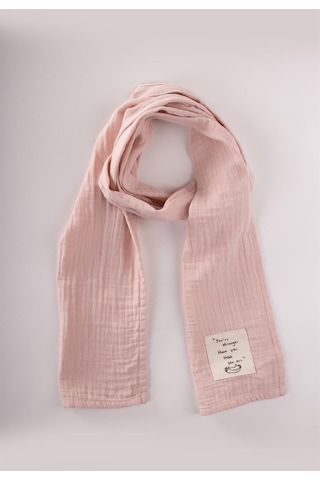 Cigit Çocuk Fular 25x140 Cm Pudra Pembe