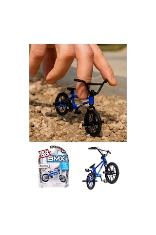 Tech Deck Bmx Bisikleti Sunday Mavi Gerçek Metal Çerçeve Parmak Bisiklet Oyuncak Model 12