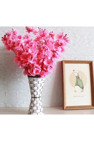Rüzgar Yapay Çiçekçilik 40 Cm Bahar Dalı Pembe