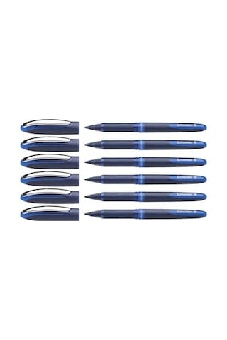 Schneider Pen Schneider One Business 0,6 Mm Roller Imza Kalemi Mavi 6 Adet
