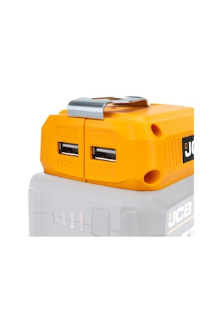 21-18usb-b Akülü Usb Adaptör & Led Aydınlatma 18 V - Aküsüz Versiyon Sarı