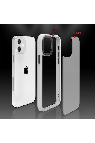 Apple Uyumlu iPhone 12 Kılıf Zore Cann Kapak Yeşil