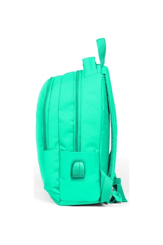 Coral High Kids Su Yeşili Üç Bölmeli Usb Şarjlı Kulaklık Çıkışlı