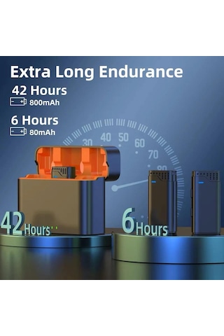 Yeni 3 İn 1 Taşınabilir Yaka Mikrofonu Taşınabilir Şarj Kutusu